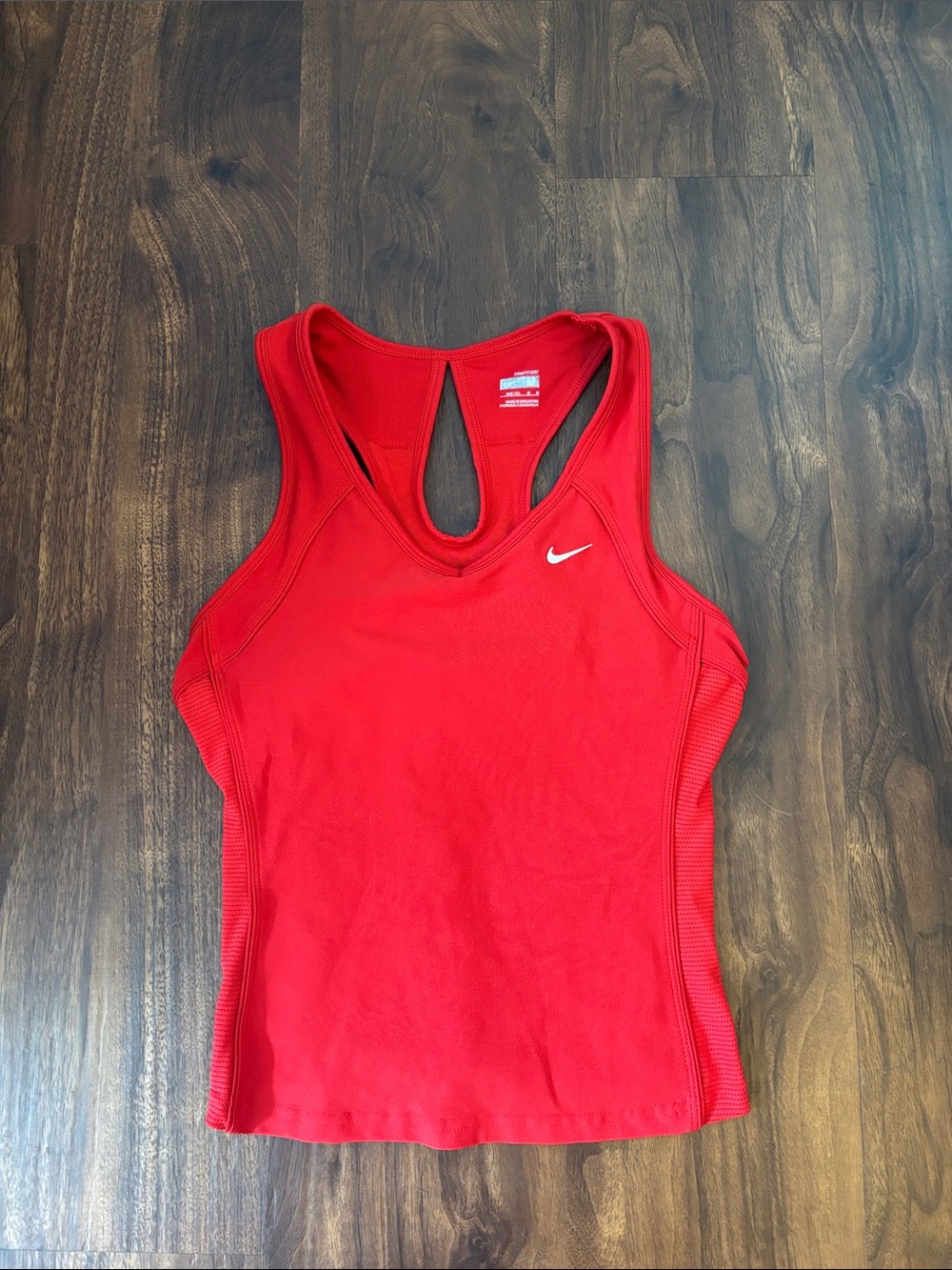 Nike Women’s Red Racerback Athletic Tank